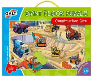 Velké podlahové puzzle - Na staveništi (Defekt)