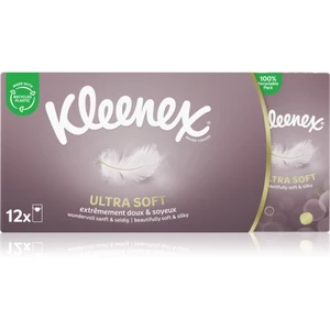 Kleenex Ultra Soft papírové kapesníky 12x9 ks