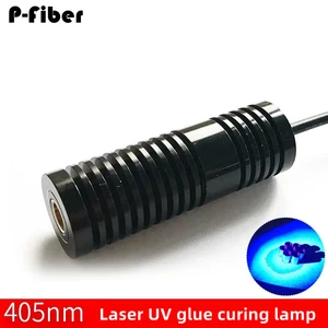 Customizd Laser ultraviolet UV glue curing Gunner holding baking glue ultraviolet glue special 405nm wavelength power supply