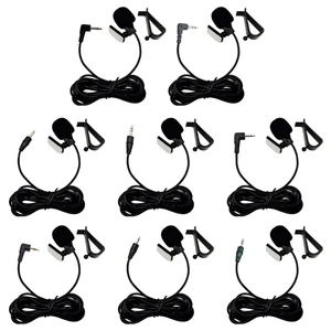 PVC Wired 3.5mm Stereo/Mono Jack Mini Car Microphone External Mic for PC Car DVD / GPS Player / Radio Microphone