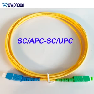 1M 3M 5M 10M 15M SC/APC-SC/UPC SX 3.0mm Fiber Optic Jumper Cable Fiber Optic Drop Cable Patchcord Single Mode