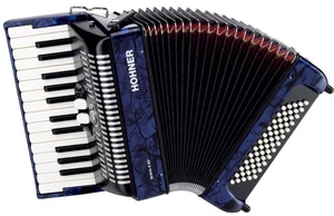 Hohner Bravo II 60 Dark Blue Accordéon à touches