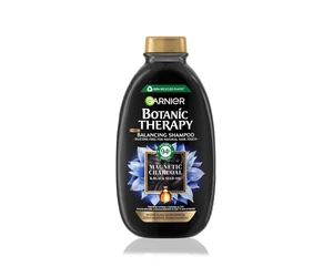 Šampón pre mastné korienky a suché dĺžky Garnier Therapy Botanic Magnetic Charcoal - 250 ml + darček zadarmo