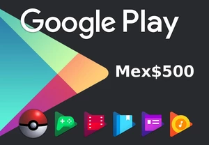 Google Play Mex$500 MXN Gift Card