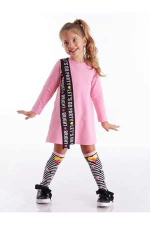 mshb&g Lets Go Girl's Dress + Knee Socks