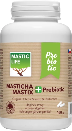 Masticlife Masticha s prebiotiky 160 kapslí