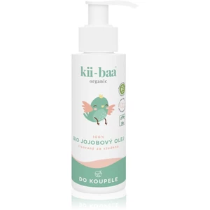 kii-baa® organic 100% Bio Oil Jojoba olej do kúpeľa pre deti od narodenia 100 ml