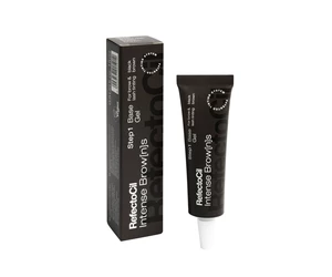 Gélová farba na riasy a obočie Refectocil Intense Browns Base Gel - čierno hnedá, 15 ml (3240) + darček zadarmo