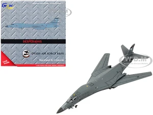 Rockwell B-1B Lancer Bomber Aircraft "489th BG 345th BS Desperados Dyess Air Force Base" United States Air Force "Gemini Macs" Series 1/400 Diecast M