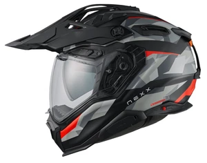 Nexx X.WED3 Trailmania Grey/Red MT M Casque