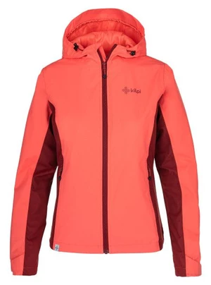 Women's outdoor jacket KILPI ORLETI-W coral