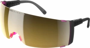 POC Propel Fluorescent Pink/Uranium Black Translucent/Violet Gray Lunettes vélo