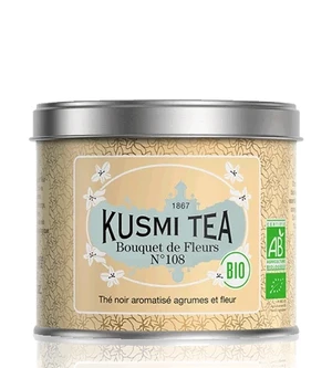 Kusmi Tea Organic Bouquet of Flowers N°108 plechovka 100 g