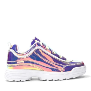 Multikolorowe sneakersy damskie