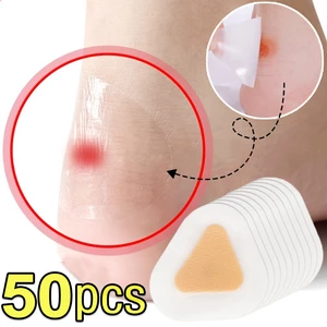 10-50PCS Soft Gel High Heel Foot Patches Adhesive Heel Blister Bandage Hydrocolloid Shoes Stickers Pain Relief Plaster Foot Care