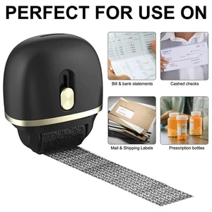 Theft Protection Roller Stamp For Privacy Confidential Data Guard Your Security Stamp Roller Privacy Seal Roller Theft Protect