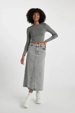 DEFACTO A Cut Skirt