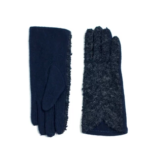 Art Of Polo Woman's Gloves Rk15352-4 Navy Blue