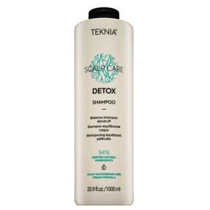 Lakmé Teknia Scalp Care Detox Shampoo čistiaci šampón proti lupinám pre normálne až mastné vlasy 1000 ml