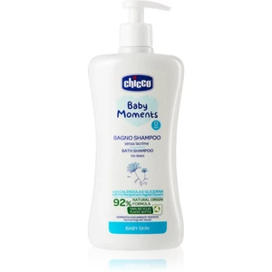 Chicco Baby Moments Bath Shampoo šampón na celé telo pre deti od narodenia 0 m+ 500 ml