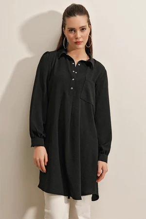 Bigdart 5883 One Pocket Tunic - Black
