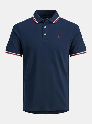 Dark blue polo shirt Jack & Jones Paulos - Men