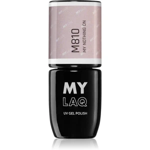 MYLAQ UV Gel Polish gélový lak na nechty odtieň My Nothing On 5 ml