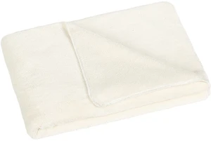 Detská deka KORALL MICRO 1014/001 75x100 biela bez výšivky