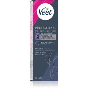 Veet Professional All Skin Types depilační krém pro všechny typy pokožky 100 ml