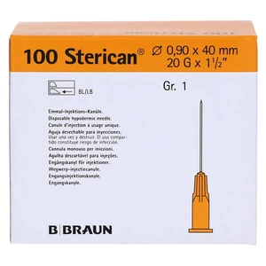 Injekčná ihla 0.9 x 40 mm 20 G žltá 100 ks Sterican