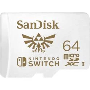 Paměťová karta microSDXC, 64 GB, SanDisk Extreme Nintendo Switch™, UHS-I, UHS-Class 3, vhodné pro Nintendo Switch™