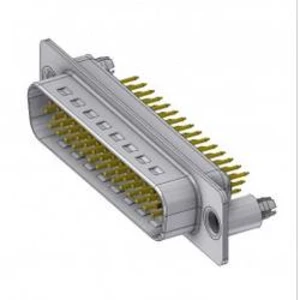D-SUB zástrčka Deltron Connectors 180 °, pólů 44, pájené, piny, 1 ks