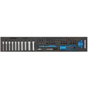 Sada nástrčných klíčů Gedore 1500 CTD-20 BIT 1733419, 1/4" (6,3 mm), 45dílná