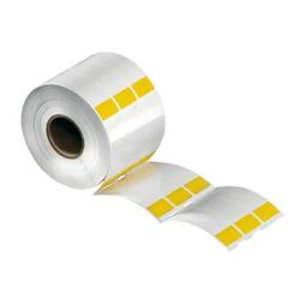 Cable markers, Label, 57,1 x 49,5 mm, Polyester, PVC-free, Colour: White Weidmüller Počet markerů: 1000 THM WRITE ON 49,5/57 WSMnožství: 1 ks