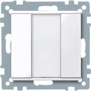 Ovládací tlačítko Merten KNX Systeme, bílá, 617125, 1 ks