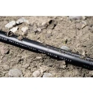 Smršťovací bužírka s lepidlem HellermannTyton MA47-8/2-PO-X-BK 323-20080 4:1, 8 mm, černá, 1 m