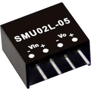 DC/DC měnič napětí, modul Mean Well SMU02L-05, 400 mA, 2 W, Počet výstupů 1 x