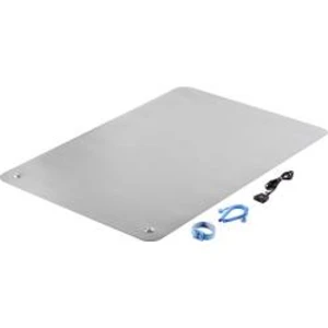 Sada ESD podložky na stůl TRU COMPONENTS TC-9511200, (d x š x v) 900 x 610 x 2 mm, šedá