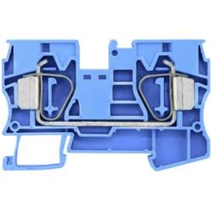 Průchodková svorka přípojka s pružinovým protitahem Siemens 8WH20000AK01, modrá, 50 ks