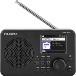 Internetové stolní rádio Telestar DIRA M 6i, Bluetooth, DAB+, DLNA, internetové rádio, FM, USB, Wi-Fi, černá