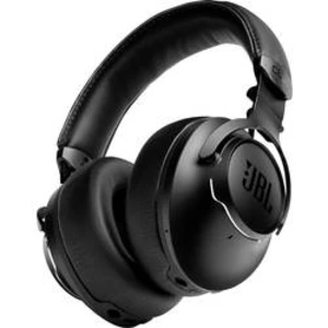 Bluetooth®, kabelová Hi-Fi sluchátka Over Ear JBL Club One JBLCLUBONEBLK, černá