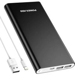 Powerbanka Poweradd Pilot 4GS, Li-Pol 12000 mAh, černá