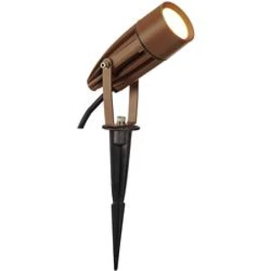 LED zahradní reflektor SLV 8.6 W, N/A, rezavá