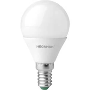 LED žárovka Megaman MM21088 230 V, E14, 5.5 W = 40 W, neutrální bílá, A+ (A++ - E), kapkovitý tvar, 1 ks