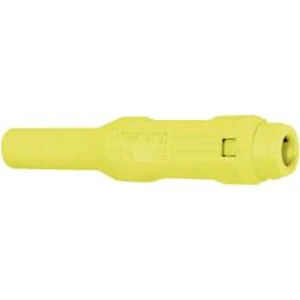 Laboratorní konektor Ø 2 mm MultiContact 65.3319-24, zásuvka rovná, žlutá