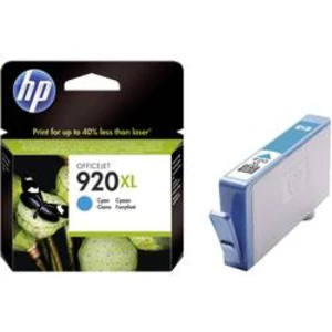 HP Inkoustová kazeta 920 XL originál azurová CD972AE