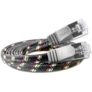Síťový kabel RJ45 Slim Wirewin PKW-TOUGH-STP-K6 0.25, CAT 6, U/FTP, 25.00 cm, šedá