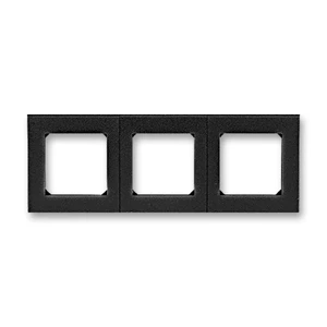 ABB Levit trojrámeček onyx/kouřová černá 3901H-A05030 63