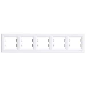Schneider Electric Asfora pětirámeček bílý EPH5800521