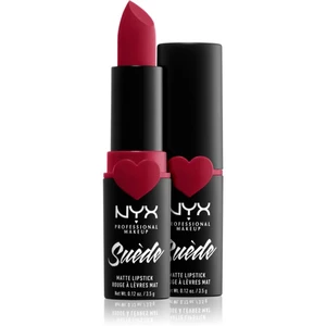 NYX Professional Makeup Suede Matte  Lipstick matná rtěnka odstín 09 Spicy 3.5 g